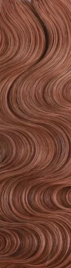 Auburn hair color swatch